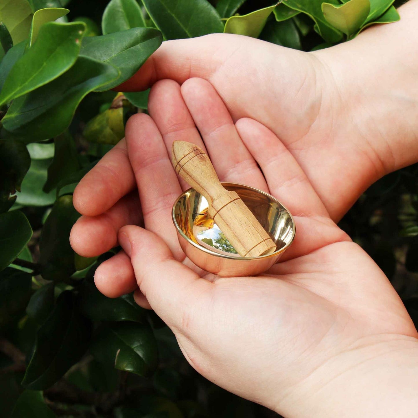 Mini Meditation Bowl Box: 2In Crown Chakra