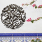 Double Tree Of Life Haitian Steel Drum Indoor/Outdoor Wall Art