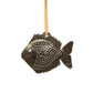 Global Crafts Coastal Sea Creatures Trio Haitian Steel Drum Ornaments